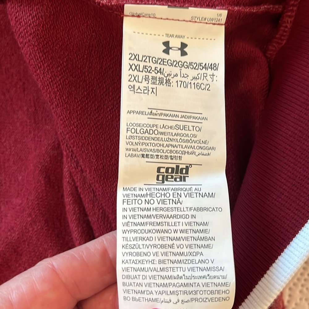 NWT Under Armour Loose Threadborne Cold Gear Jacket - Picture 12 of 13
